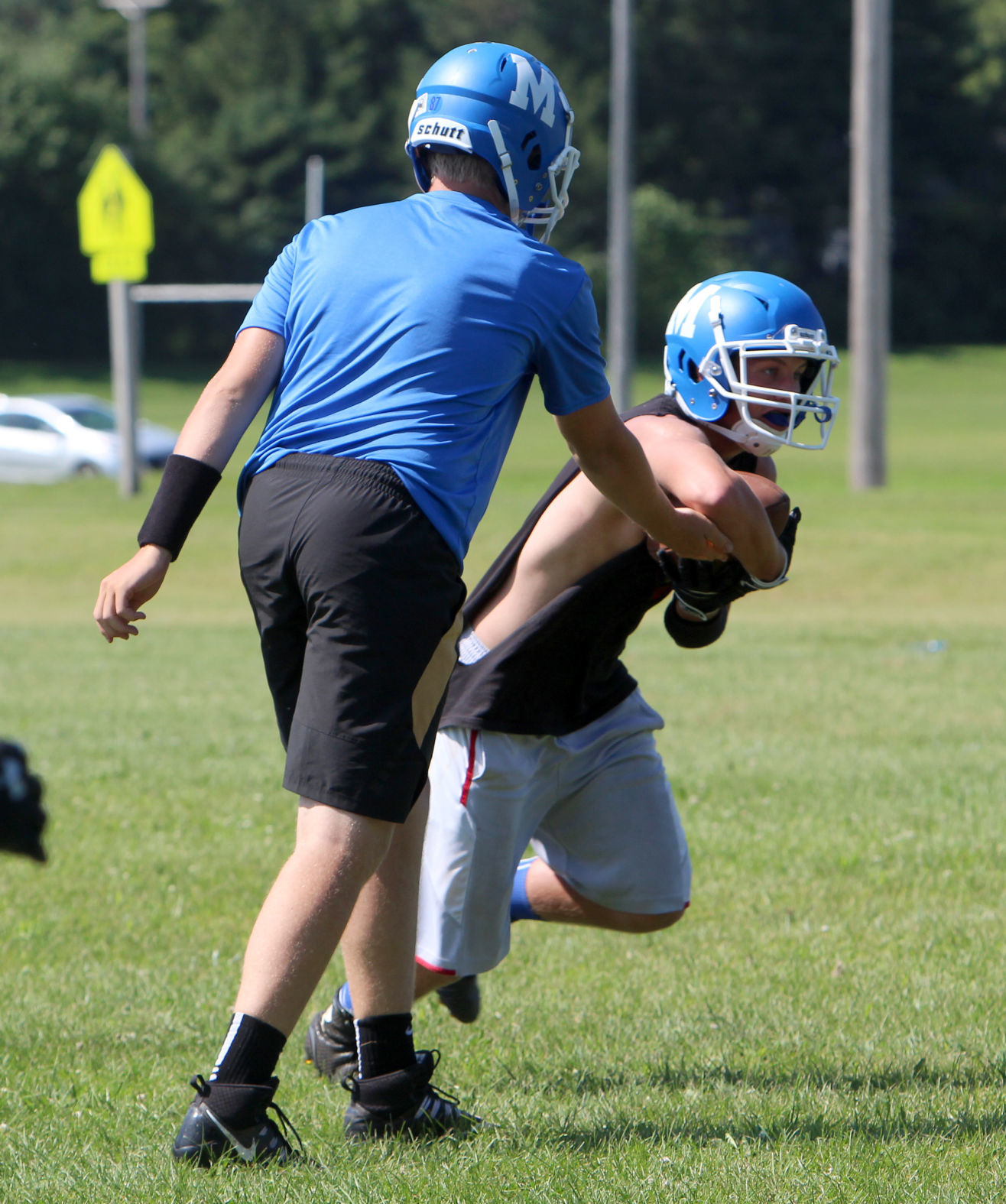 McDonell First Day of Football Practice 8-6-19